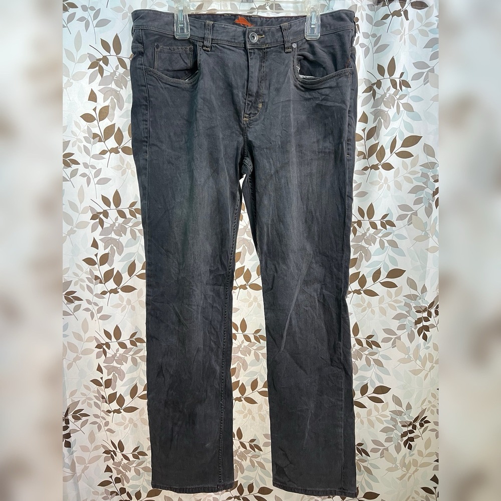 Tommy Bahama Sand Drifter Authentic Grey Straight Leg Jeans Mens 36x32